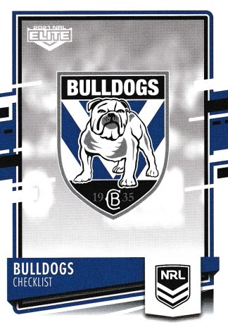2021 NRL Elite Team Master Set #4 - Canterbury Bulldogs