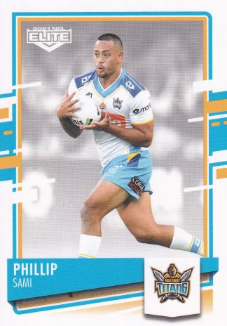 2021 NRL Elite Common Card - Base 045 Phillip Sami Gold Coast Titans