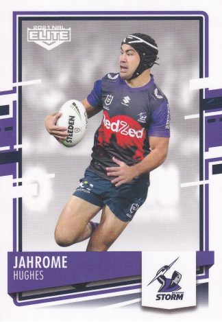 2021 NRL Elite Common Card - Base 059 Jahrome Hughes Melbourne Storm