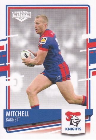 2021 NRL Elite Common Card - Base 065 Mitchell Barnett Newcastle Knights
