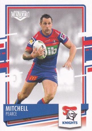 2021 NRL Elite Common Card - Base 070 Mitchell Pearce Newcastle Knights