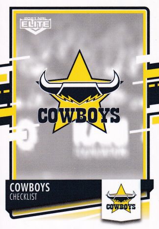 2021 NRL Elite Team Master Set #4 - North QLD Cowboys