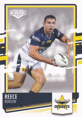 2021 NRL Elite Common Card - Base 081 Reece Robson North Queensland Cowboys