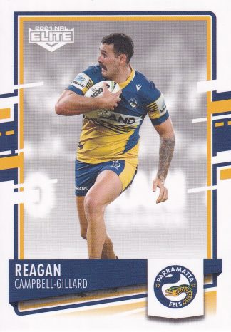 2021 NRL Elite Common Card - Base 085 Reagan Campbell-Gillard Parramatta Eels