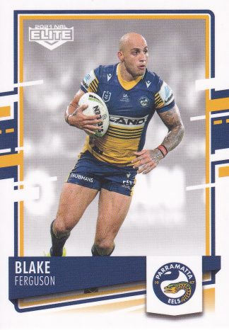2021 NRL Elite Common Card - Base 086 Blake Ferguson Parramatta Eels