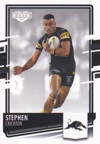 2021 NRL Elite Common Card - Base 093 Stephen Crichton Penrith Panthers