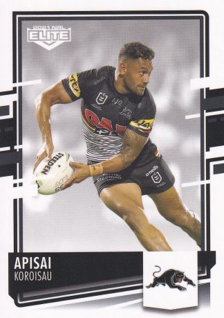 2021 NRL Elite Common Card - Base 096 Apisai Koroisau Penrith Panthers