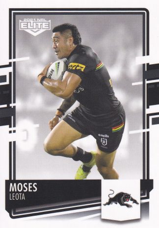 2021 NRL Elite Common Card - Base 097 Moses Leota Penrith Panthers