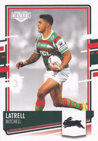 2021 NRL Elite Common Card - Base 104 Latrell Mitchell South Sydney Rabbitohs
