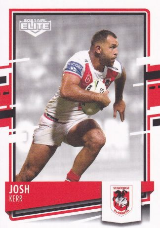 2021 NRL Elite Common Card - Base 113 Josh Kerr St George Illawarra Dragons