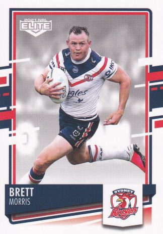 2021 NRL Elite Common Card - Base 121 Brett Morris Sydney Roosters