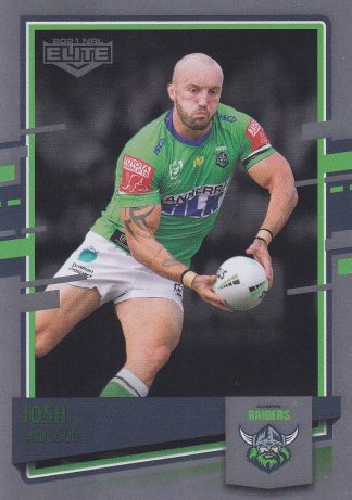 2021 NRL Elite Silver Specials - SS011 Josh Hodgson Canberra Raiders