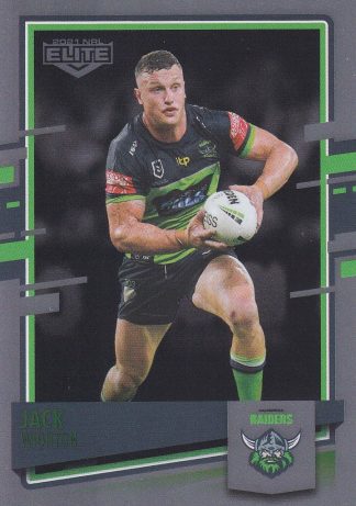 2021 NRL Elite Silver Specials - SS016 Jack Wighton Canberra Raiders
