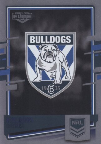 2021 NRL Elite Silver Specials - SS019 Canterbury Bulldogs Checklist