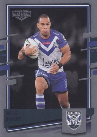 2021 NRL Elite Silver Specials - SS023 Will Hopoate Canterbury Bulldogs