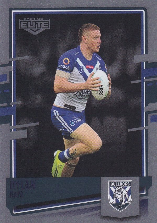 2021 NRL Elite Silver Specials - SS026 Dylan Napa Canterbury Bulldogs