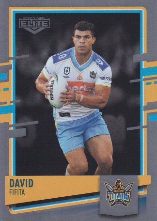 2021 NRL Elite Silver Specials - SS040 David Fifita Gold Coast Titans