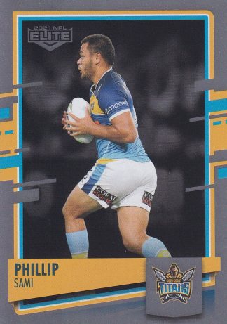 2021 NRL Elite Silver Specials - SS045 Phillip Sami Gold Coast Titans