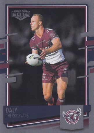 2021 NRL Elite Silver Specials - SS048 Daly Cherry-Evans Manly Warringah Sea Eagles
