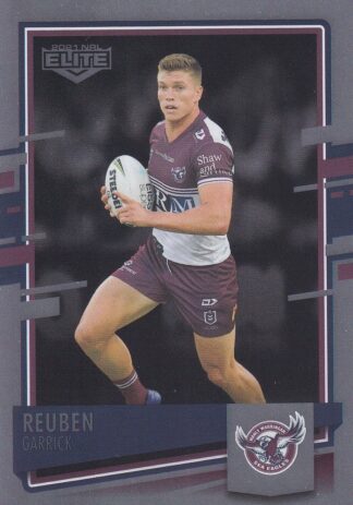 2021 NRL Elite Silver Specials - SS050 Reuben Garrick Manly Warringah Sea Eagles