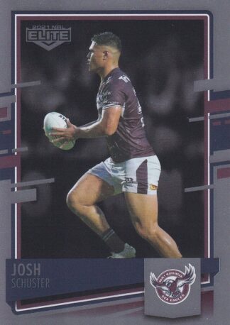 2021 NRL Elite Silver Specials - SS051 Josh Schuster Manly Warringah Sea Eagles