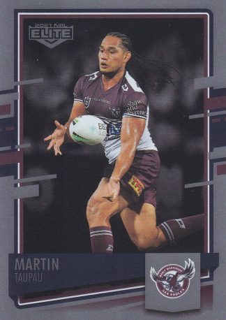 2021 NRL Elite Silver Specials - SS053 Martin Taupau Manly Warringah Sea Eagles
