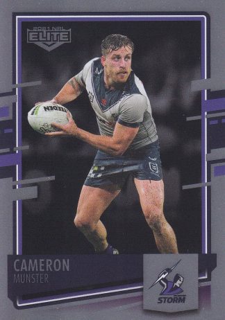 2021 NRL Elite Silver Specials - SS060 Cameron Munster Melbourne Storm