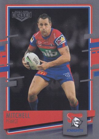 2021 NRL Elite Silver Specials - SS070 Mitchell Pearce Newcastle Knights