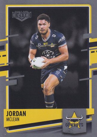 2021 NRL Elite Silver Specials - SS080 Jordan McLean North Queensland Cowboys