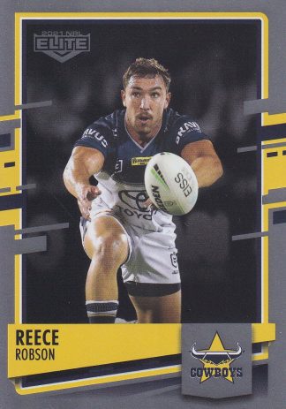 2021 NRL Elite Silver Specials - SS081 Reece Robson North Queensland Cowboys