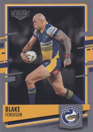 2021 NRL Elite Silver Specials - SS086 Blake Ferguson Parramatta Eels
