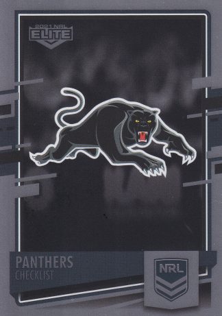 2021 NRL Elite Silver Specials - SS091 Penrith Panthers Checklist