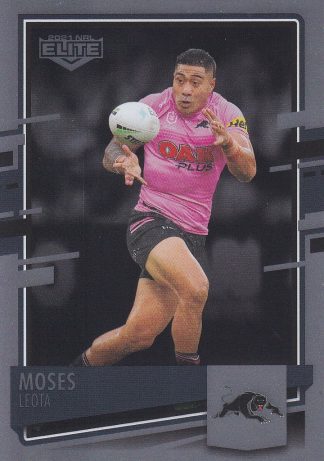 2021 NRL Elite Silver Specials - SS097 Moses Leota Penrith Panthers