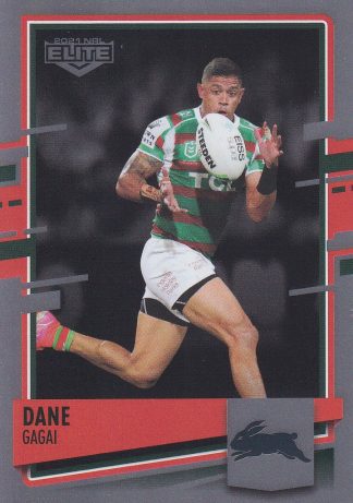 2021 NRL Elite Silver Specials - SS102 Dane Gagai South Sydney Rabbitohs