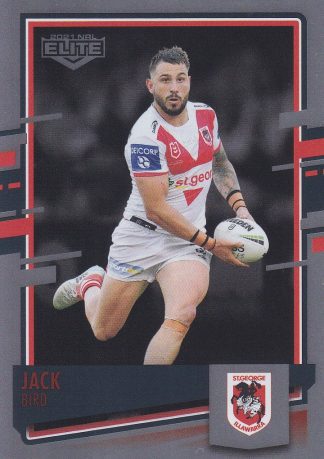 2021 NRL Elite Silver Specials - SS110 Jack Bird St George Illawarra Dragons