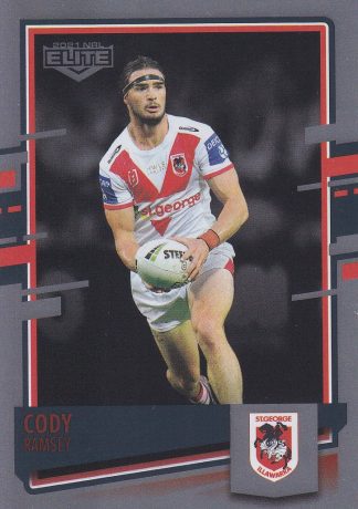 2021 NRL Elite Silver Specials - SS115 Cody Ramsey St George Illawarra Dragons