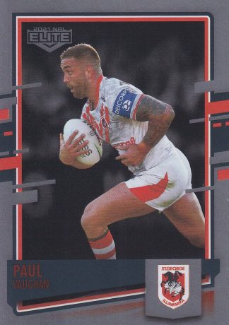 2021 NRL Elite Silver Specials - SS117 Paul Vaughan St George Illawarra Dragons