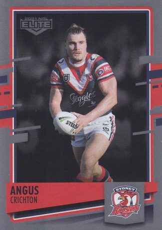 2021 NRL Elite Silver Specials - SS119 Angus Crichton Sydney Roosters