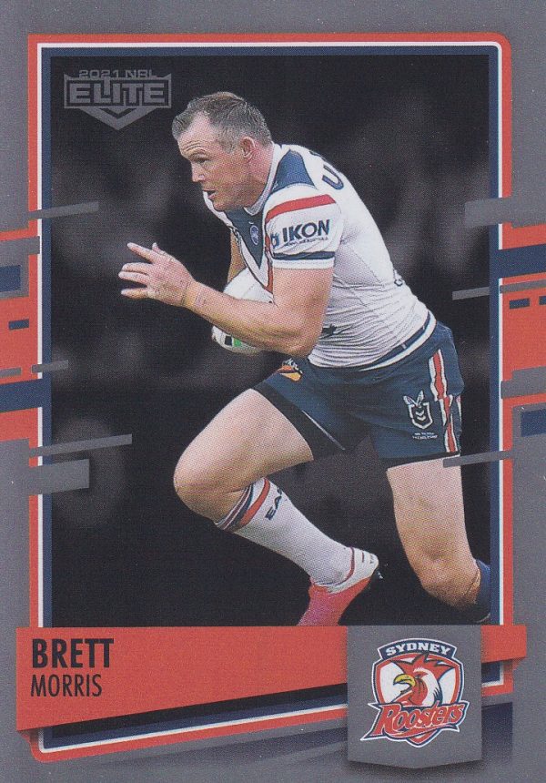 2021 NRL Elite Silver Specials - SS121 Brett Morris Sydney Roosters