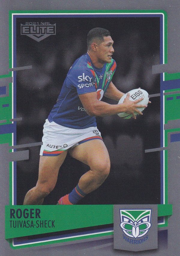 2021 NRL Elite Silver Specials - SS135 Roger Tuivasa-Sheck Warriors