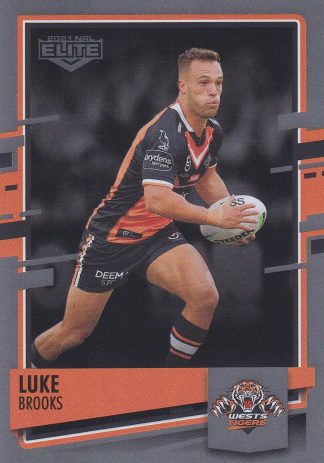 2021 NRL Elite Silver Specials - SS137 Luke Brooks Wests Tigers