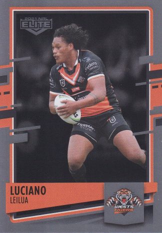 2021 NRL Elite Silver Specials - SS139 Luciano Leilua Wests Tigers