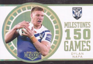 2021 NRL Elite Case Card - M03 Dylan Napa Canterbury Bulldogs