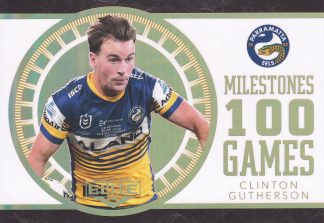 2021 NRL Elite Case Card - M10 Clinton Gutherson Parramatta Eels