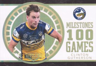 2021 NRL Elite Case Card - M10 Clinton Gutherson Parramatta Eels