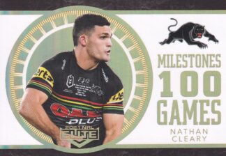 2021 NRL Elite Case Card - M11 Nathan Cleary Penrith Panthers