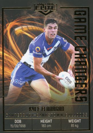 2021 NRL Elite Game Changers - GC06 Kyle Flanagan Canterbury Bulldogs