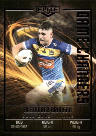 2021 NRL Elite Game Changers