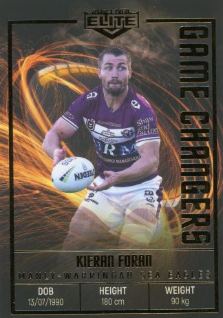 2021 NRL Elite Game Changers - GC12 Kieran Foran Manly Sea Eagles