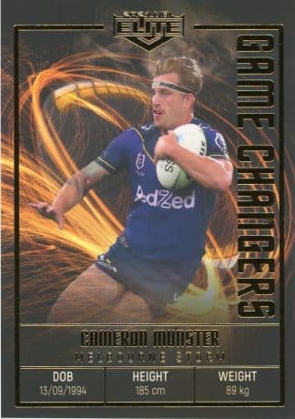 2021 NRL Elite Game Changers - GC13 Cameron Munster Melbourne Storm